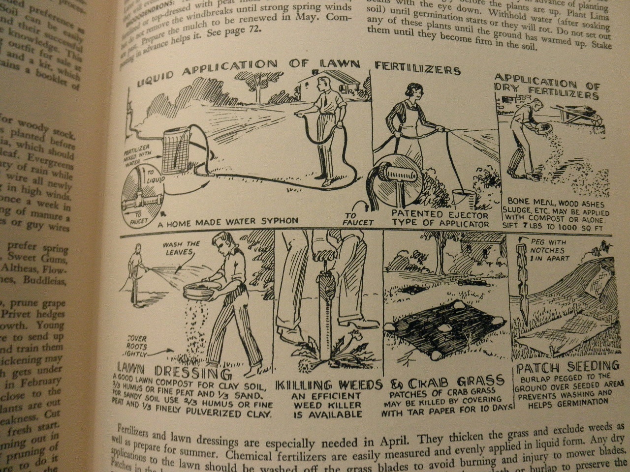 vintage book -The Complete Book of Garden Magic 1948