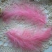 Pretty in Pink Feather Earrings Recycled Upcycled Pink Fluffy Lovely Girl Girly Gift Beautiful Valentines Holiday