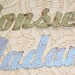 Antique Vintage 1800s 1900s French Advertising Signs Monsieur Madame