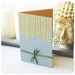 Mustard leaves- papercut greeting card - 4x6 inches