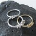 Sterling Silver Dewdrop Stacking Ring