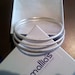 Icy Finish Sterling Silver Trio Bangles Set
