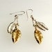 Harvest Wheat Sterling Silver Earrings