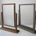 2 Vintage Wood Swivel Frames