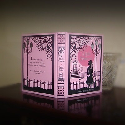 Nexus 7, Kindle Fire 7"(not HD), Kindle Touch, 4 & K Paperwhite "A Little Princess" Upcycled RooKCasE
