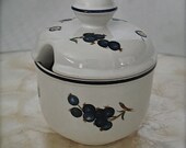 Blueberry jam/jelly jar by Villeroy and Boch