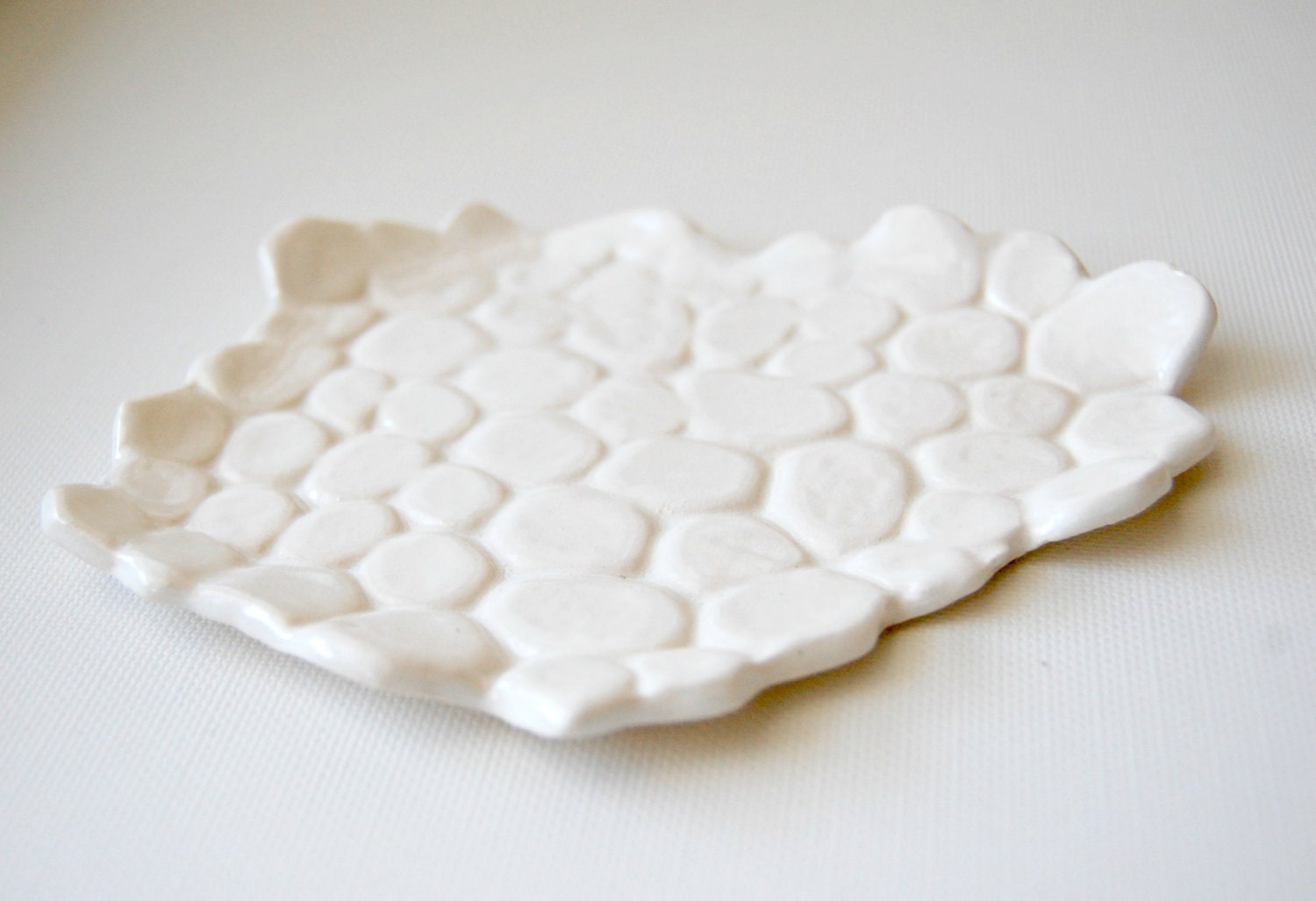 pebble Ceramic Soap or Anything Dish