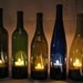 Tea Light Decorative Wine Bottle Holder