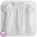 Summer blouse for Girls - button up blouse, short gathered sleeves, ruffled necline - 12 months to 8 years - PDF Pattern and Instructions