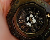 Vintage Watch. Leather Band ///////// Handcraft Watch /////////  Archipelago
