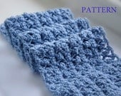 Crochet Scarf PATTERN  / PDF format Pattern / Neck Warmer Pattern / Cowl pattern