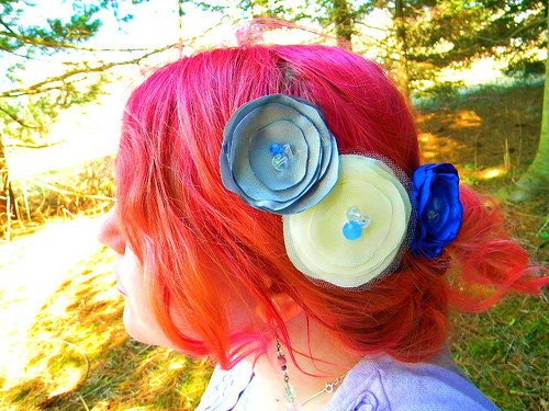 The Snow Queen -- Fairy Tale Hair Flower Set