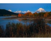 Oxbow Bend - Limited Edition Photo - 12x16" Matted