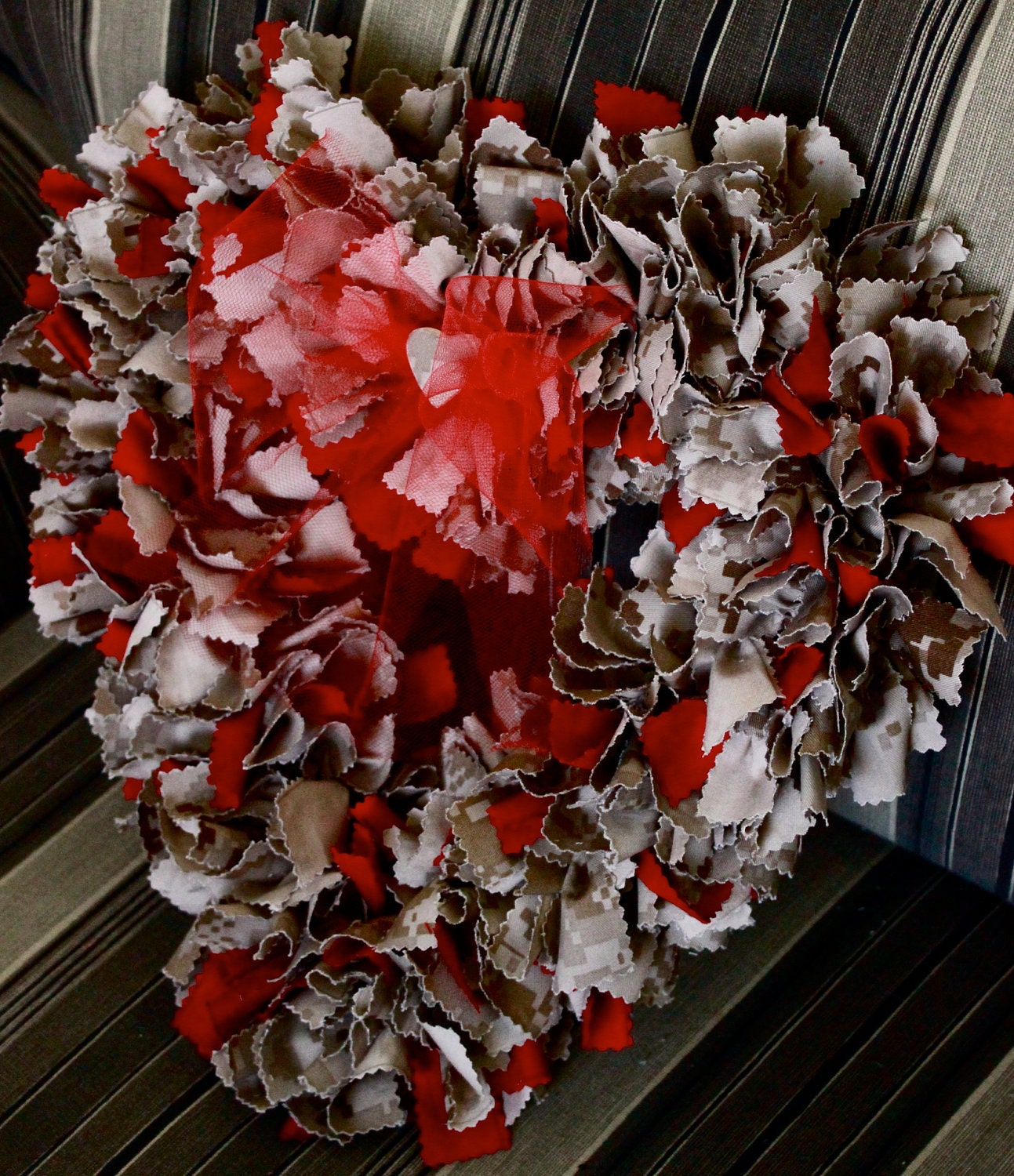 Heart Cammie Wreath