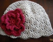 PDF CROCHET PATTERN Sweet Shells Hat in All Sizes
