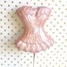 5 Chocolate Corset Lollipops: Pink Blush