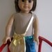 American girl doll holiday hip bag. free shipping. gift for under 5.00