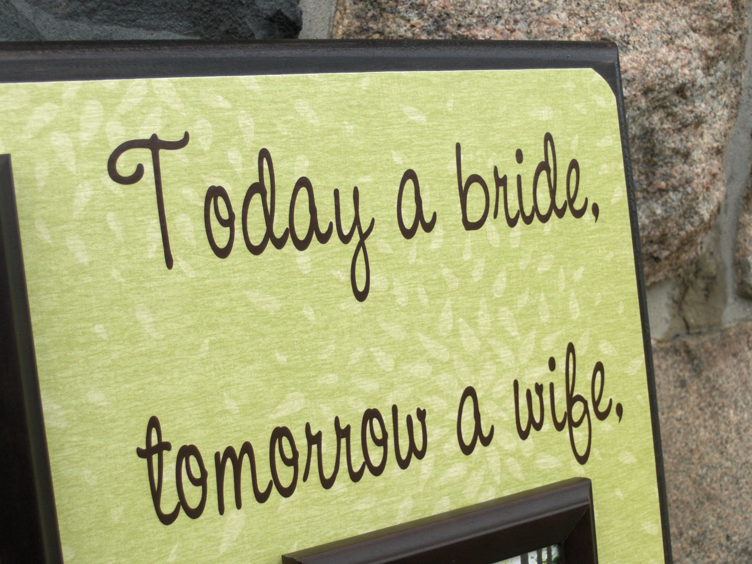 Wedding Gift for Parents, Today a Bride, Mother of the bride, Father of the Bride, thank you, parents