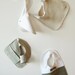 Linen Bib by Lovely Home Idea . Gray with lovely tie