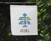 Prayer Flag, GIRL, for girls of all ages