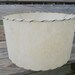 Fiberglass Lamp Shade Large Vintage Drum Atomic Neutral