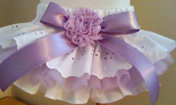 Ruffled bloomers Purple Lavender Custom Newborn - 2T