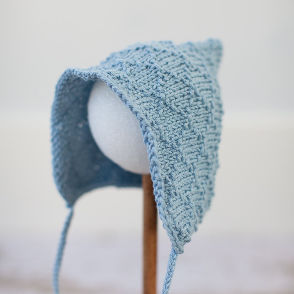 New Color Lattice Elfkin Pixie Hats for Twins, Multiples or singles - Cornflower- This listing is for a single hat