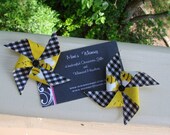Pinwheel Barrettes--set of 2