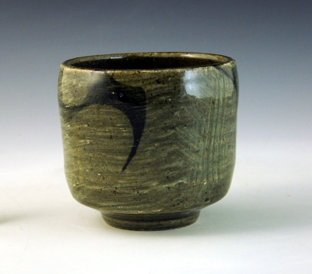 celadon tea bowl stoneware