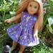 American Girl, 18" doll Disney Tinkerbell dress - Bitty Baby - ready to ship -Tink