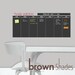 Chalkboard Weekly Planner - FREE Chalk ink pen,  Wall Decal, Wall Chalkboard Decal.