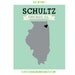 8x10 Customizable City and State Last Name Art Print - The PERFECT GIFT