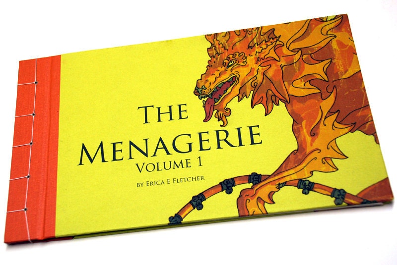 The Menagerie Volume 1 - Hand Made Art Book