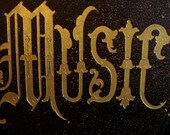 Victorian Music Portfolio Binder SCRAPBOOK at Gothic Rose Antiques