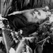 RESERVED for HANNAH Post Mortem Photograph Man with Beard Surrounded by Flowers