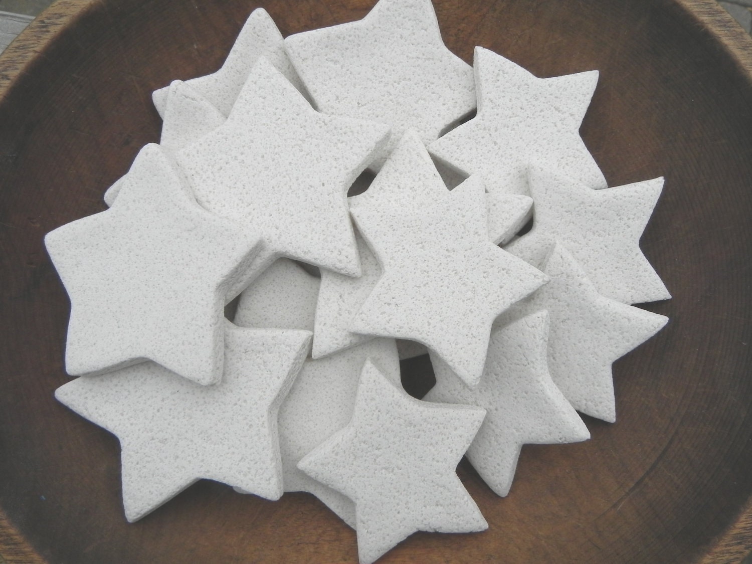 Star Supplies Wholesale DIY Collection of 50 Mini Unfinished Salt Dough Ornaments