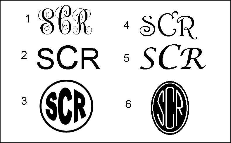 Rain boot decals, Personalized vinyl monogram set of 2 for rainboots, wedding favors, wine glasses, laptop or cell phone