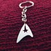 Star Trek Badge Insignia Key Chain