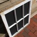 6 Pane Vintage Window Chalkboard