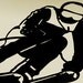 Ski, Skier, Snow, Sport, Skiing, Wall art, Metal Art, Wall Decor, Downhill, Gift