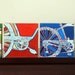 Bicycle Collection-Four Petite Mounted Bike prints-cycle, bike, bicycle