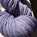 100% Worsted Weight Merino Yarn in Crutaceous Grape