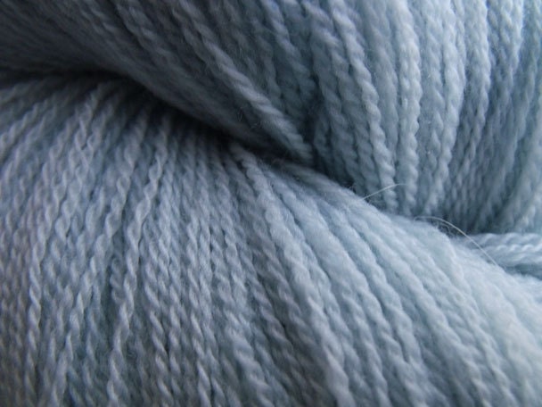 SuperWash Merino LaceWeight in 2-ply Kettle Dyed Ice Queen