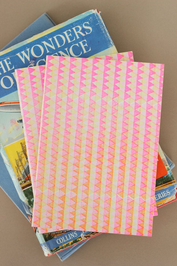 Printed Triangle Notebook