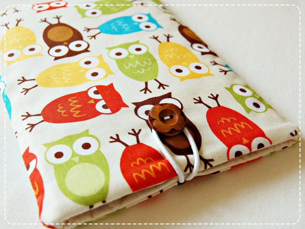 Kindle padded sleeve case pouch, E-Reader from fabric
