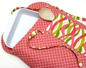 Insulated Casserole Dish Carrier Watermelon Pink READY TO SHIP