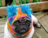 Dog Hat - Clown Happy/ Made to Order