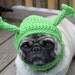Dog Hat - Shrek/ Made to Order