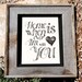 Bicycle Art Print - 8x10" - "Home is Whenever I'm with you" - Typographic