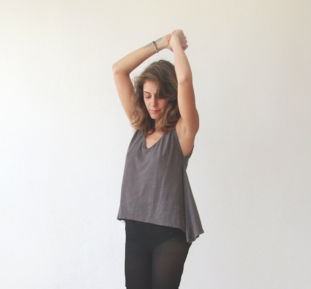 Smoky Purple Tank Top Women, Women Top
